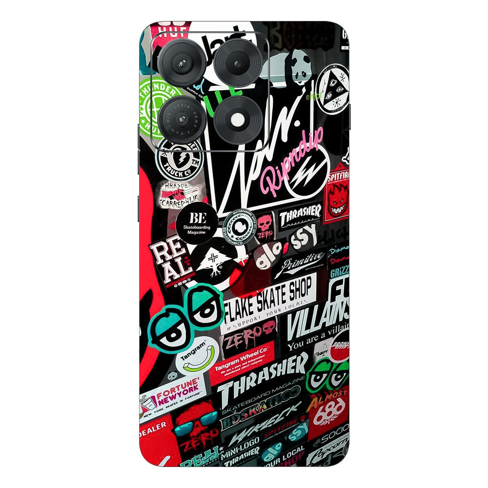 Free Style skin on Moto Edge 70 Max (5G) by Decalz