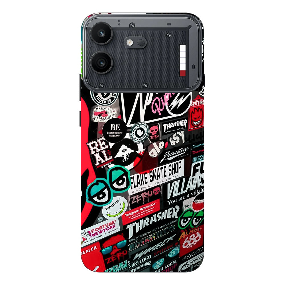 Free Style skin on Nothing Phone 4B by Decalz