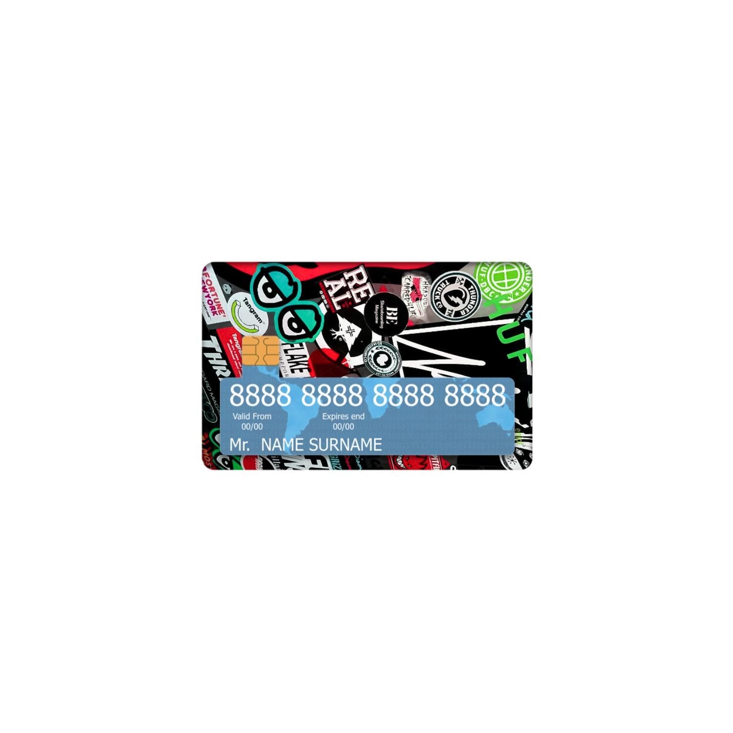ATM Card Skins & Wraps (With Window)