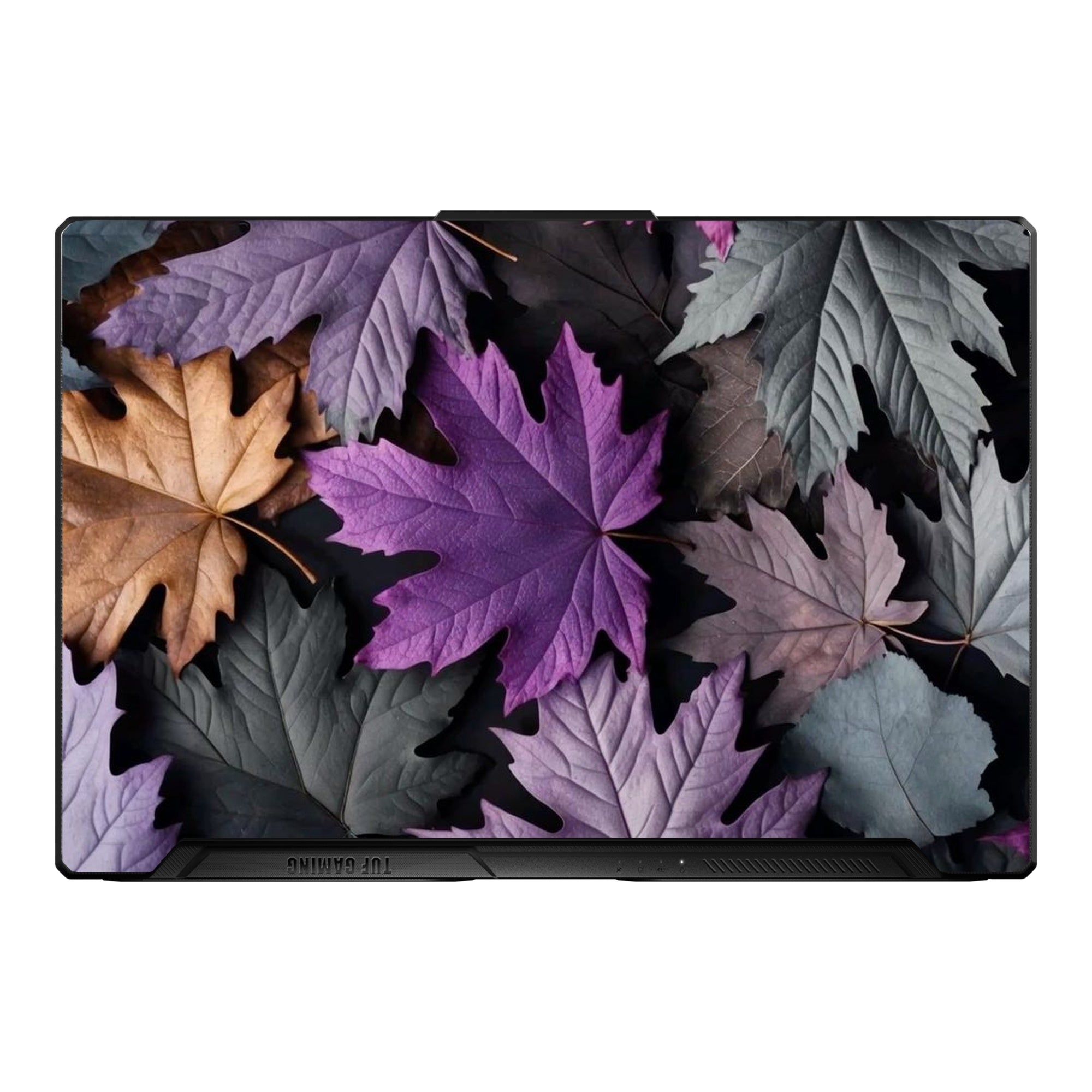 Frosted Purple Leaves by Decalz