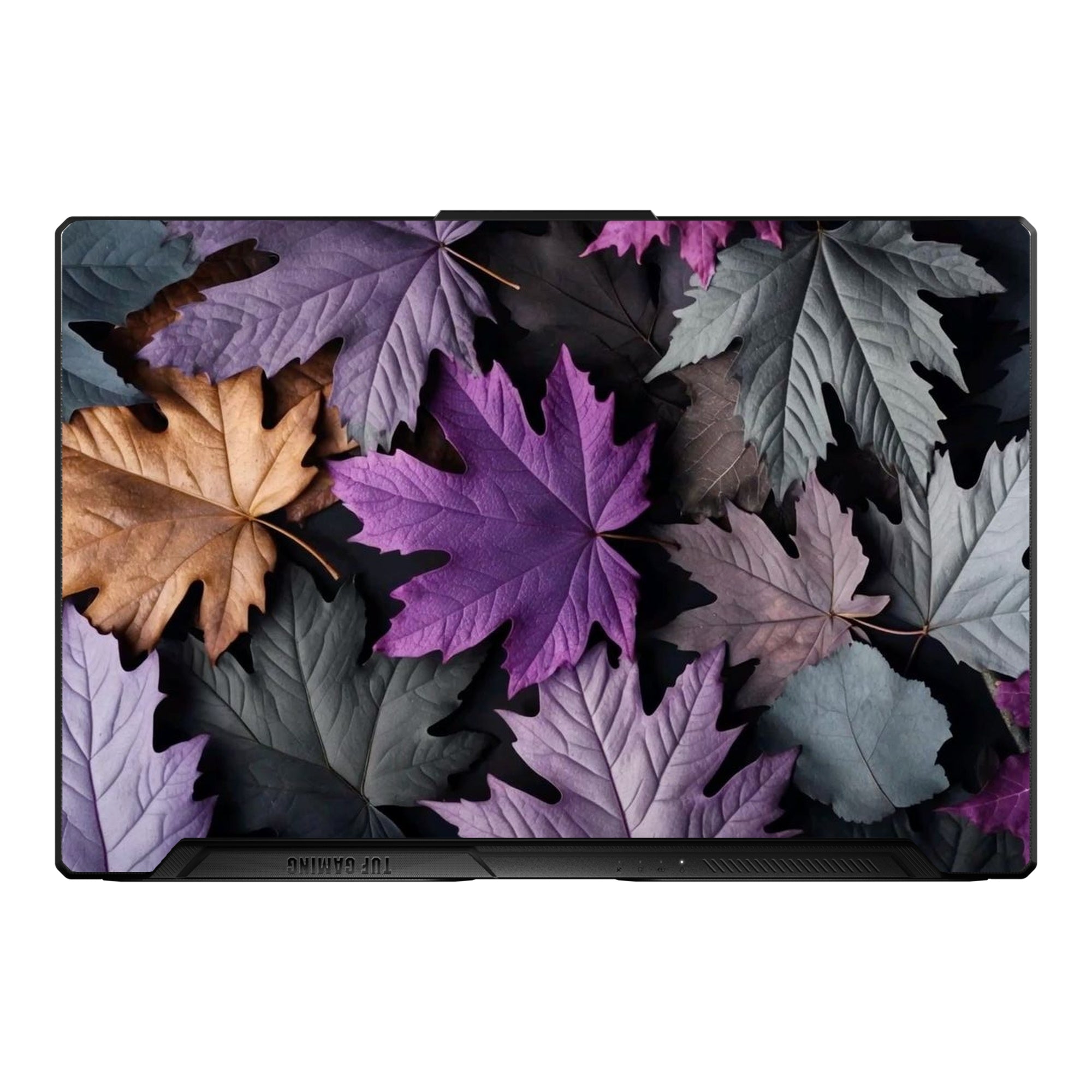 Frosted Purple Leaves by Decalz
