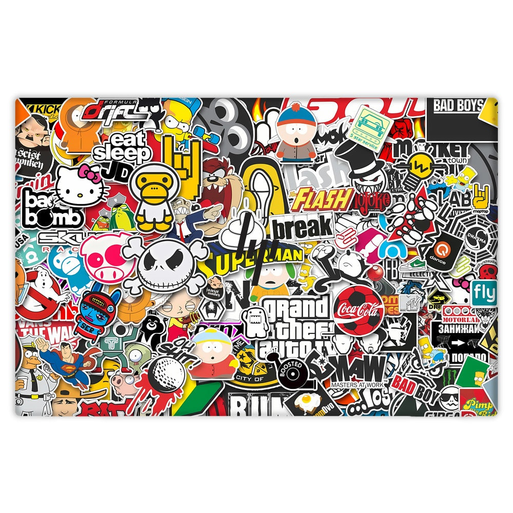 GTA Abstract skin on Hp Elitebook 840 G7 by Decalz