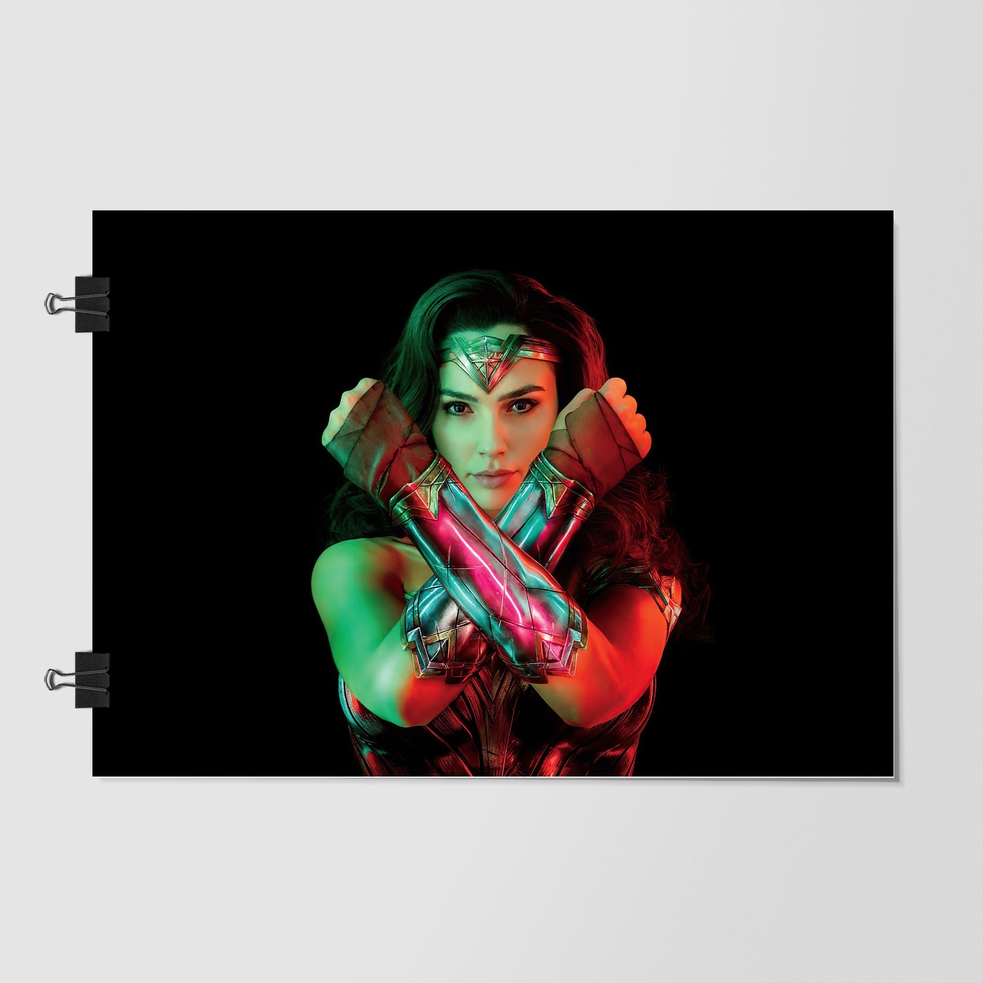 Gal Gadot As Wonder Woman Black by Decalz