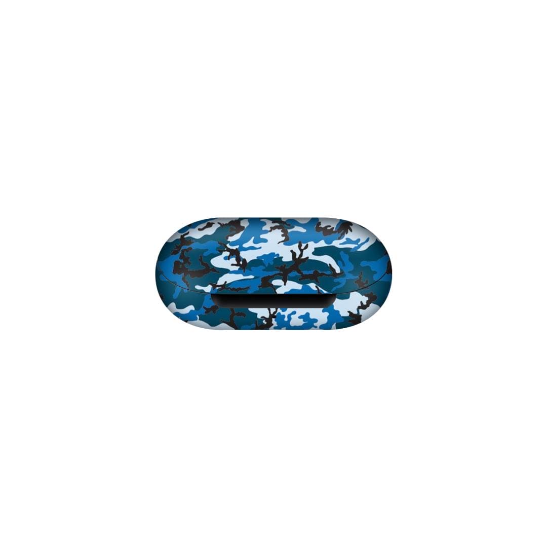 Samsung Buds Plus Digi Blue Camo skins