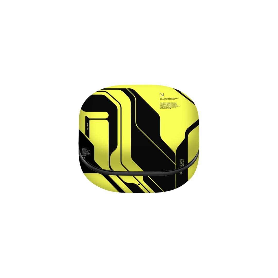 Samsung Buds Pro Cyber Yellow  Black skins