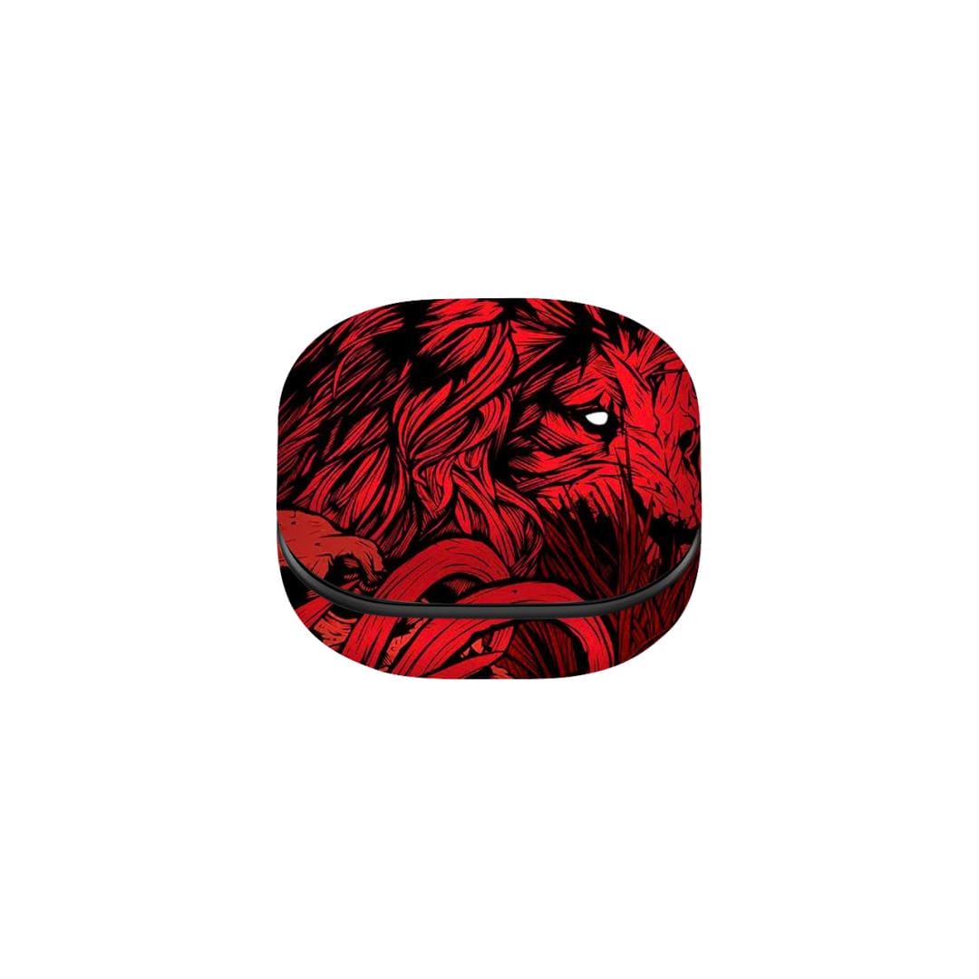 Samsung Buds Pro Fiery Lion skins