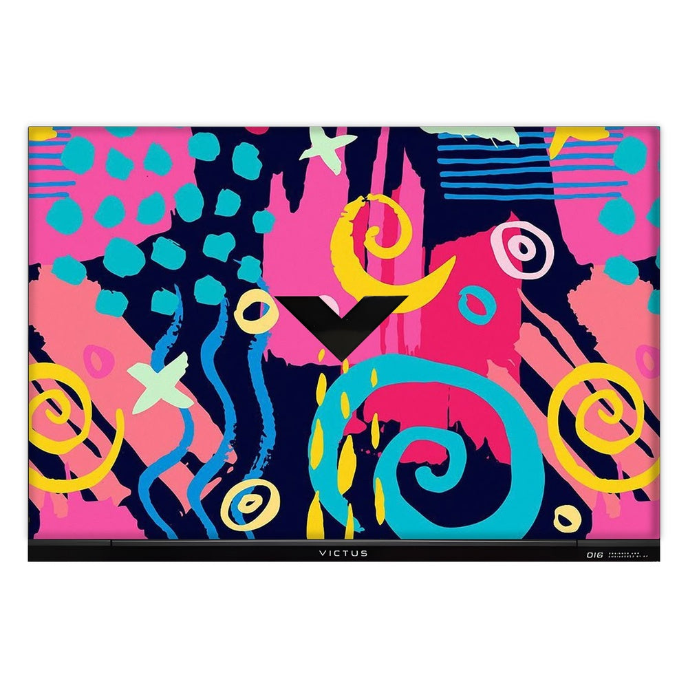 Geometric Neon Graphic