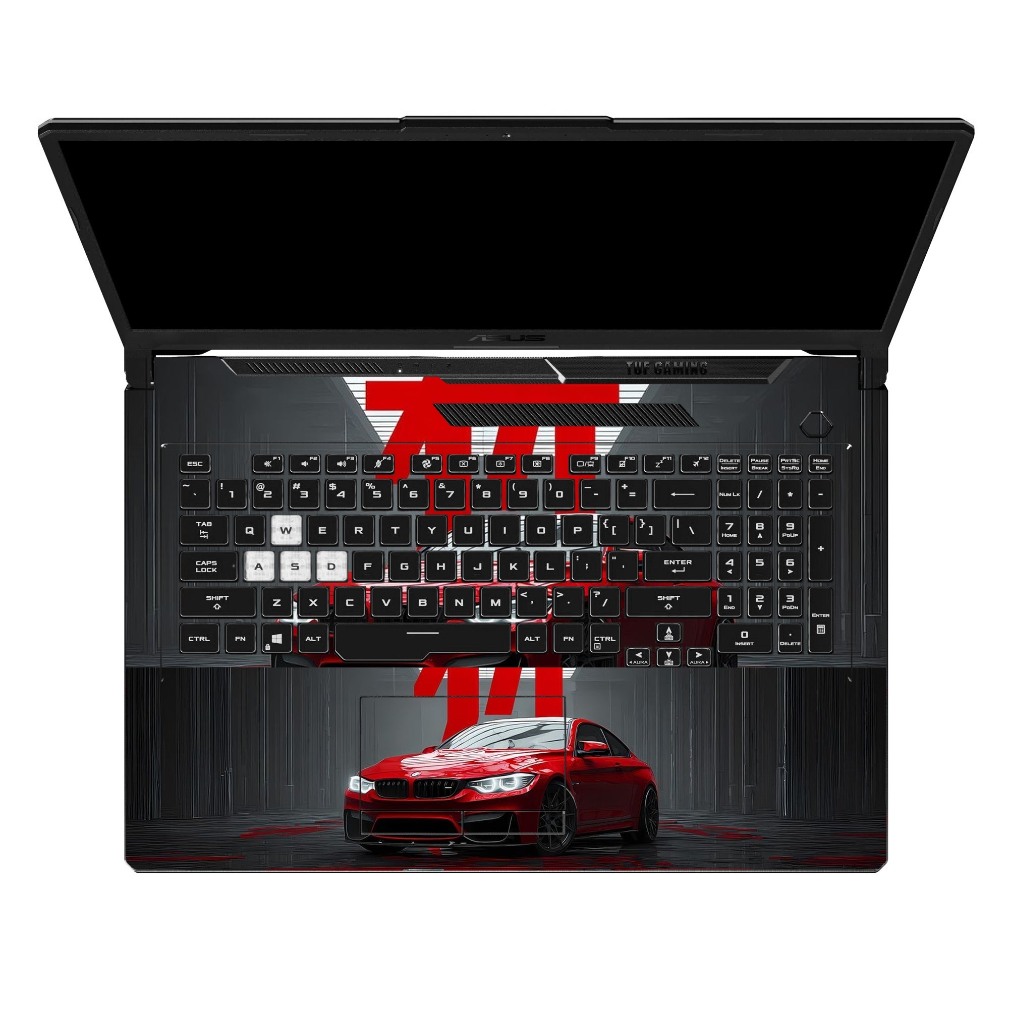 German Coupe Red Kanji by Decalz
