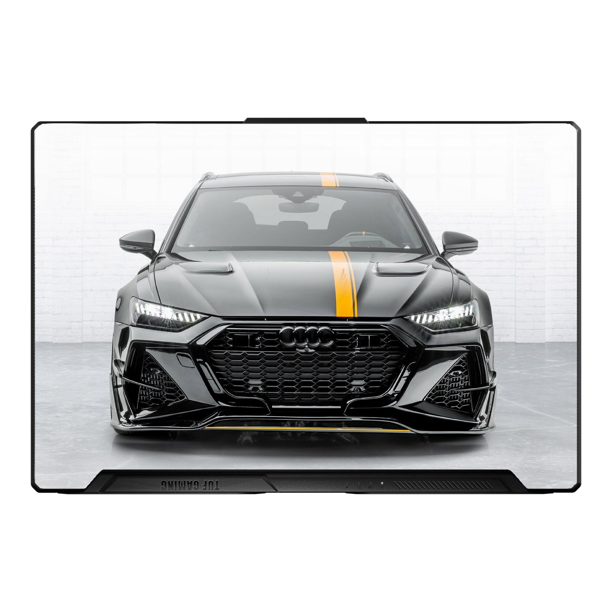 German Gray Sports Car Studio Shot by Decalz