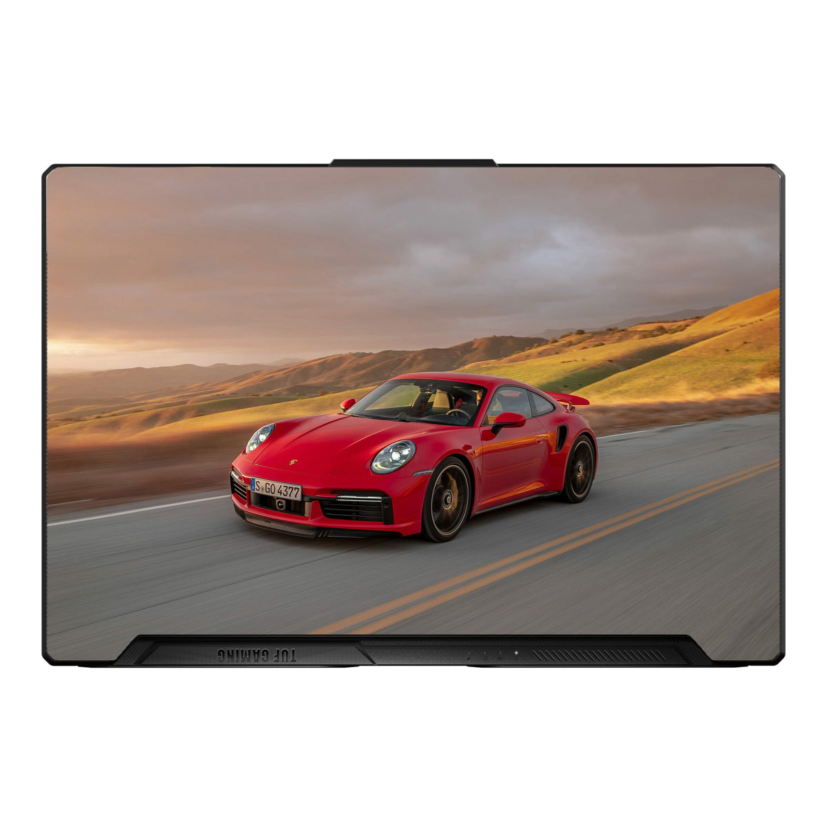 German Sports Coupe Gray Dramatic Lighting by Decalz