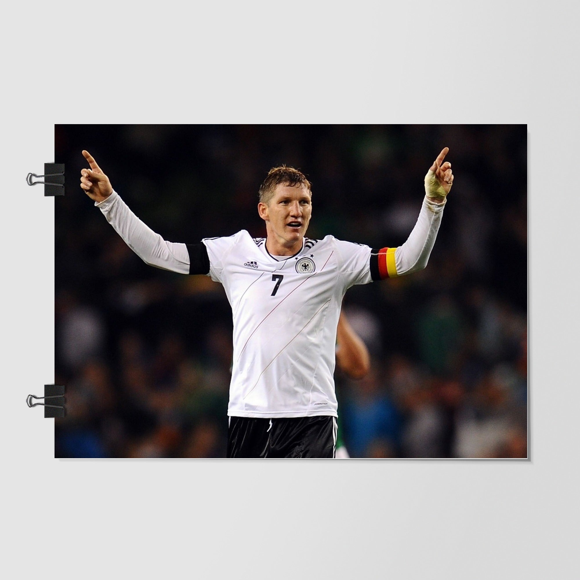 Germany National Football Team Black Close Up Detail by Decalz