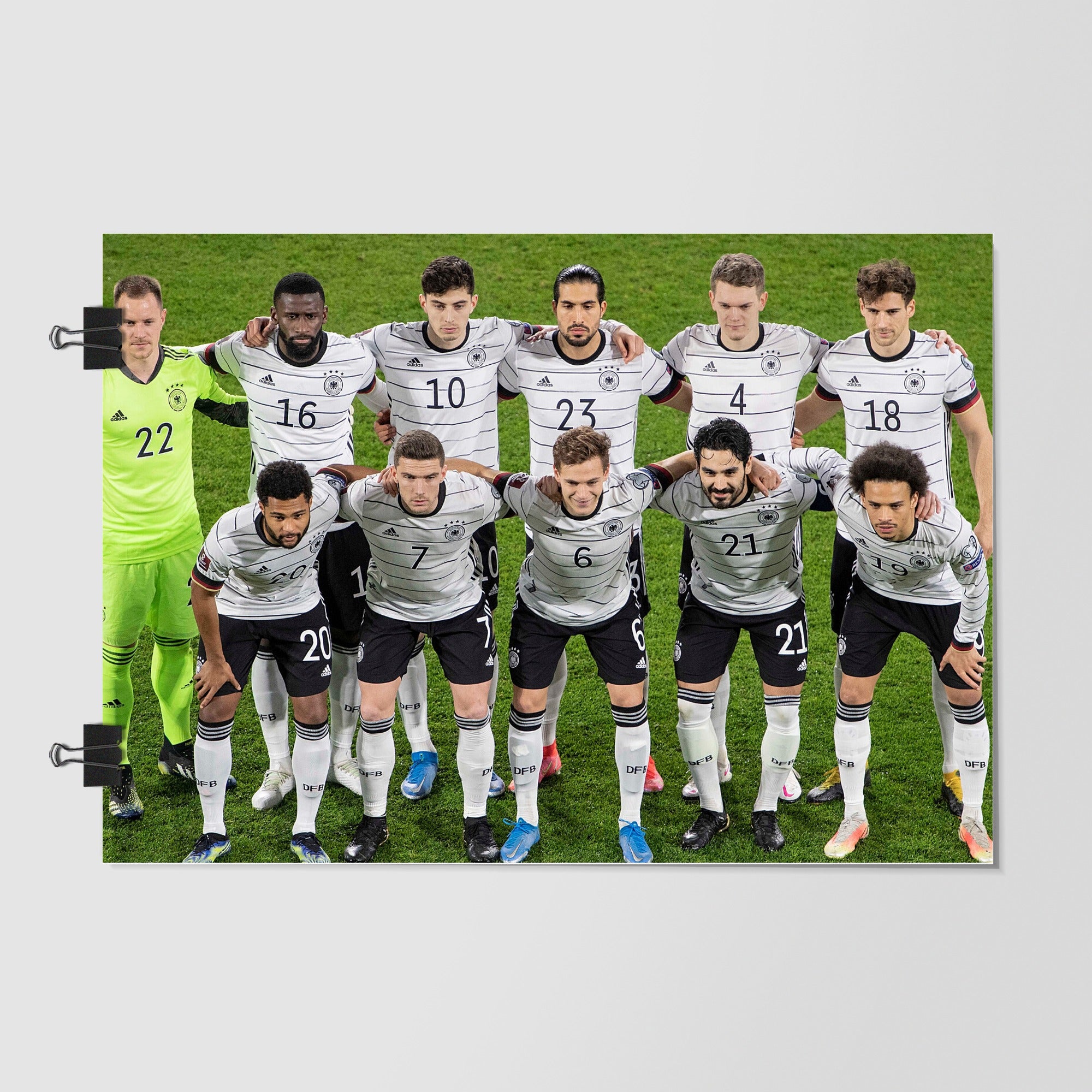 Germany National Football Team Green Dramatic Lighting by Decalz