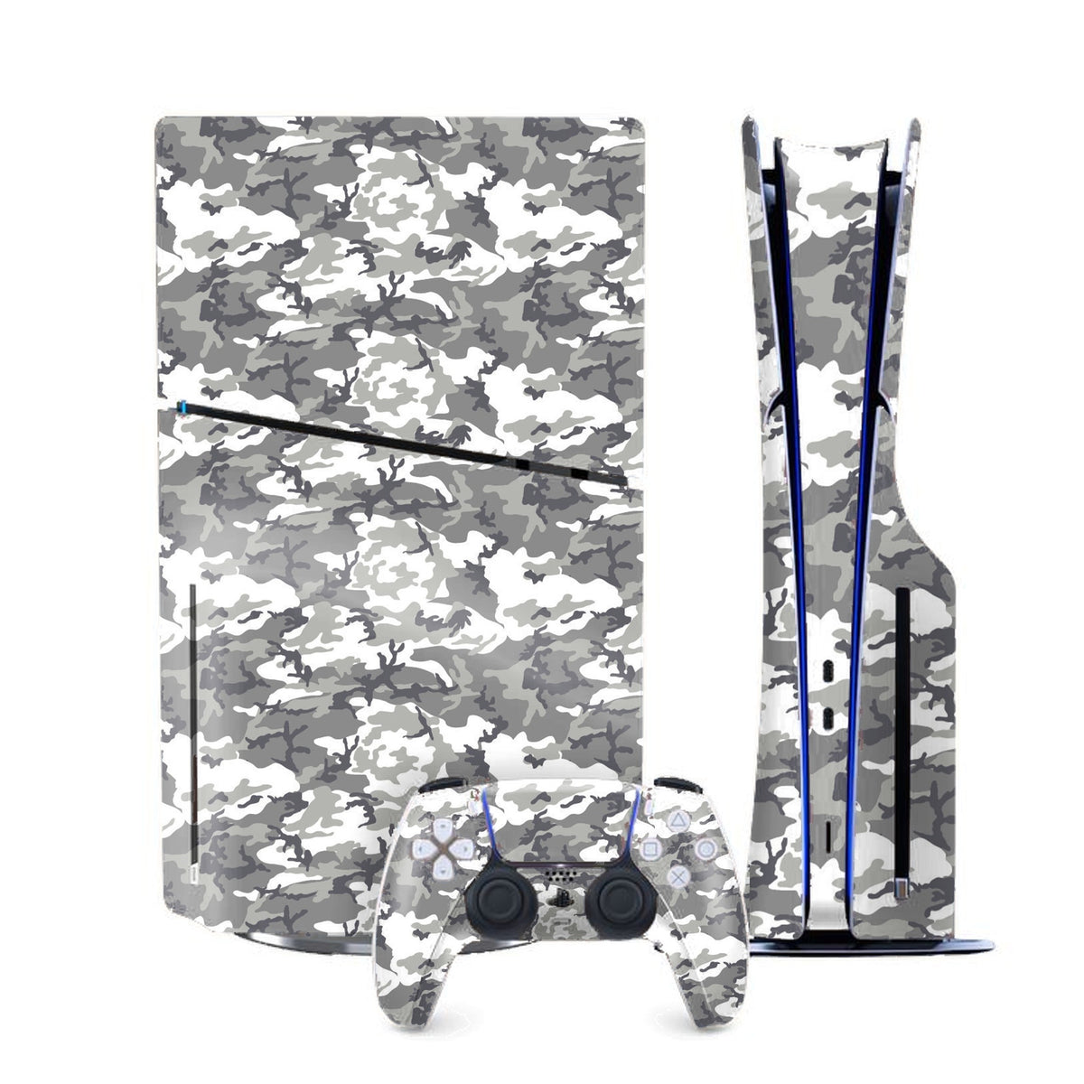 Ghost Camo PlayStation 5 Slim skin by Decalz