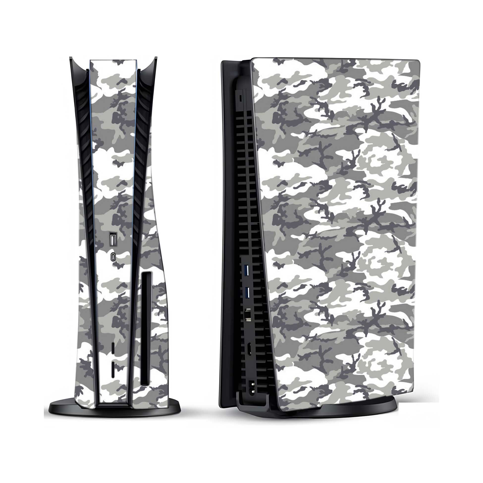 Ghost Camo PlayStation 5 Fat Skins & Wraps
