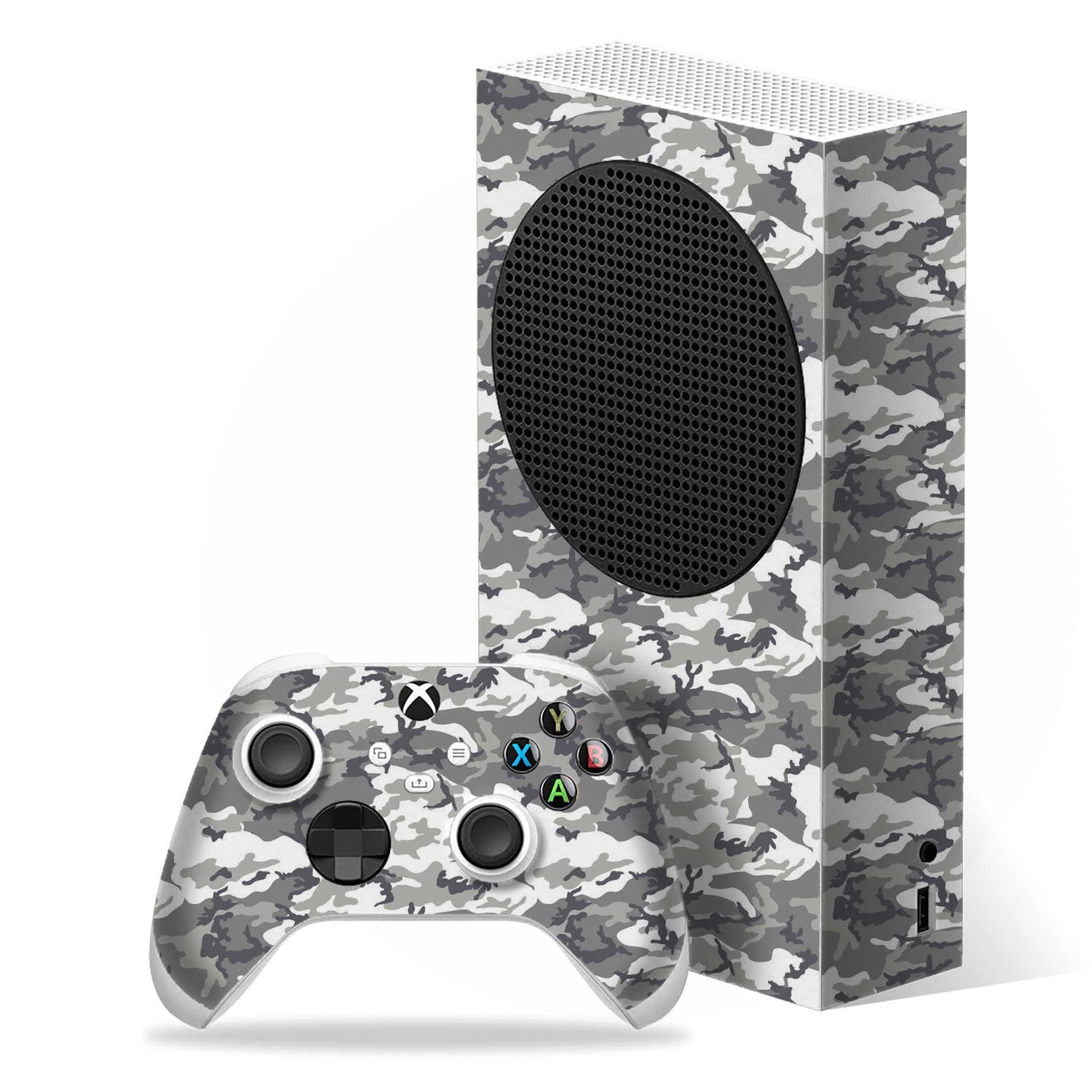 Ghost Camo Xbox Series S Skins & Wraps