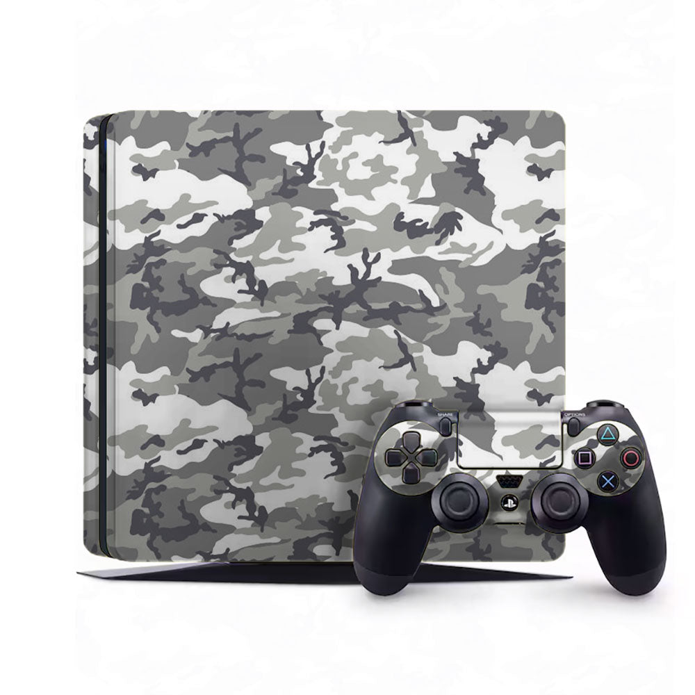 Ghost Camo PlayStation 4 Slim Skins & Wraps
