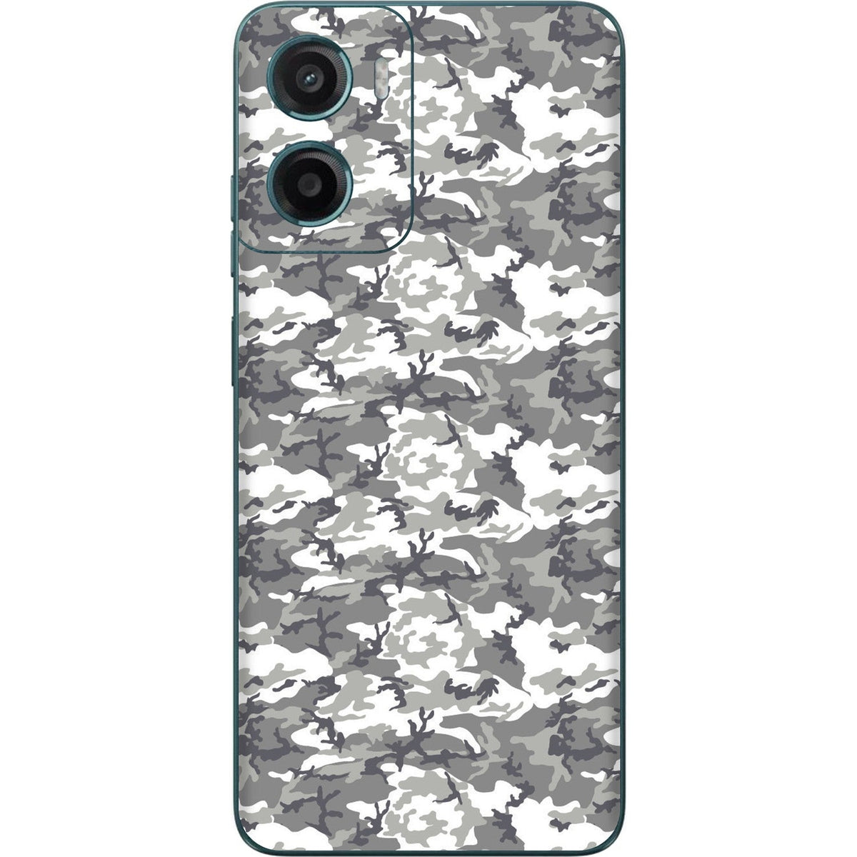 Ghost Camo skin on Moto G05 by Decalz