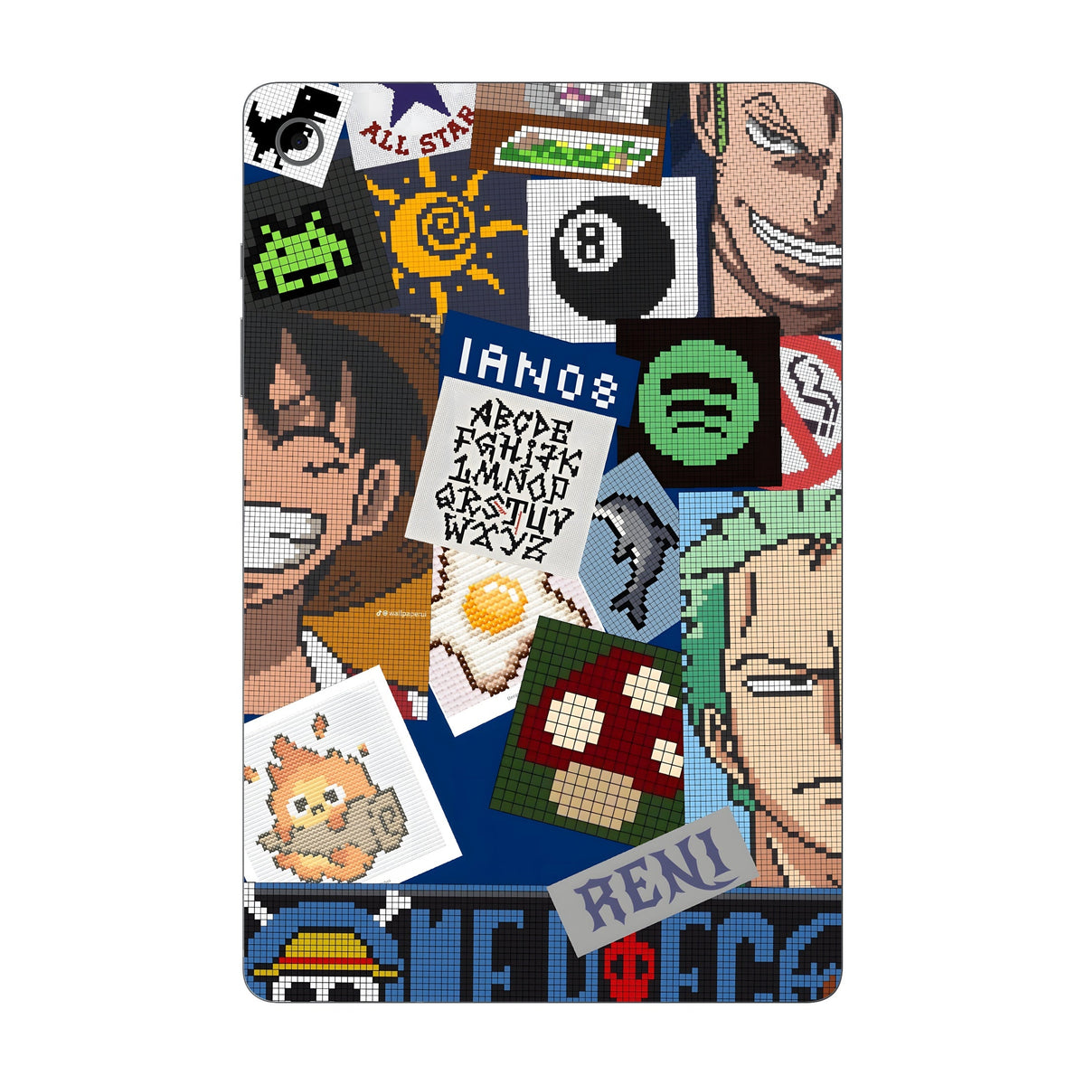 Glitch Pop skin on Samsung Galaxy Tab S10 Lite by Decalz