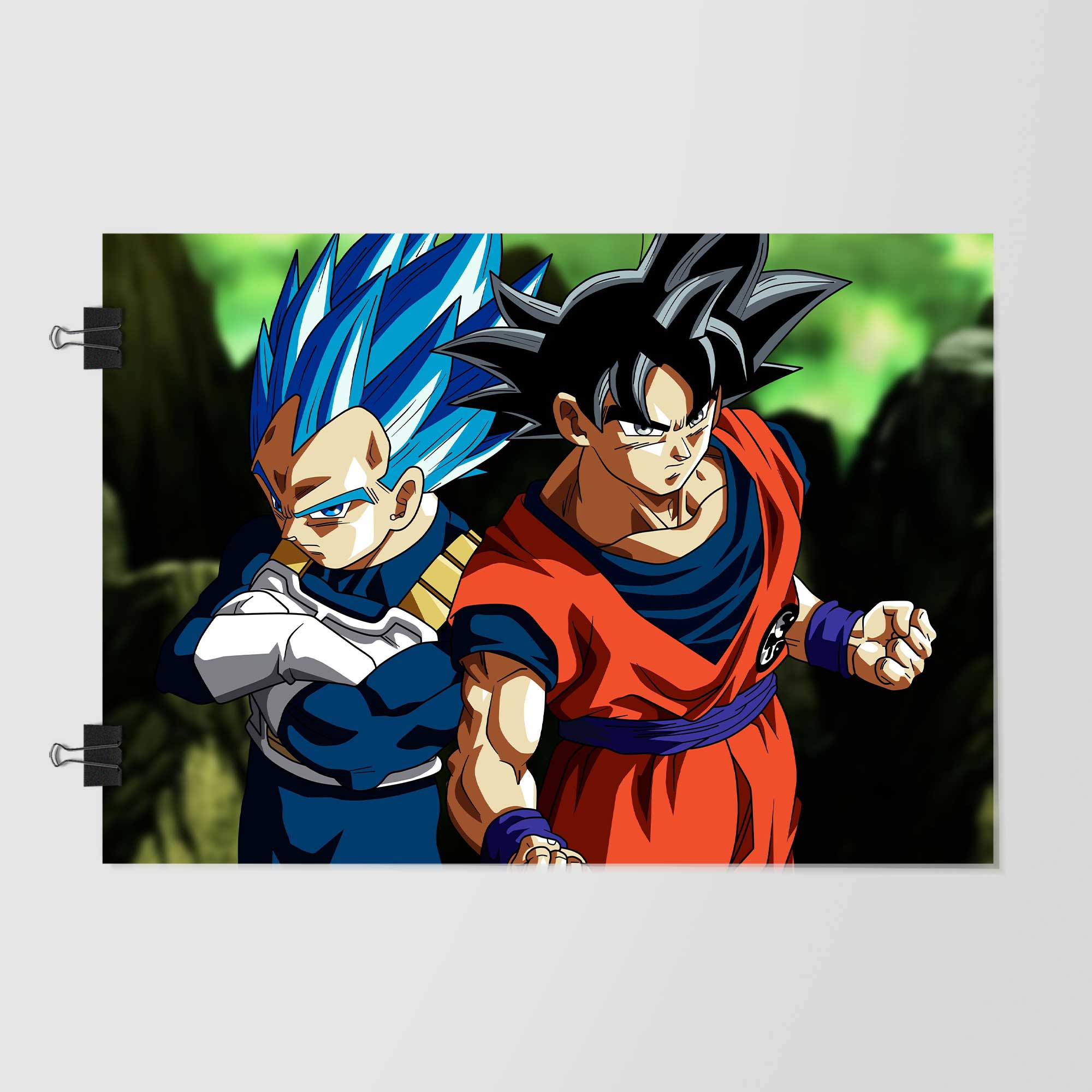 Goku Vegeta Duo Poster