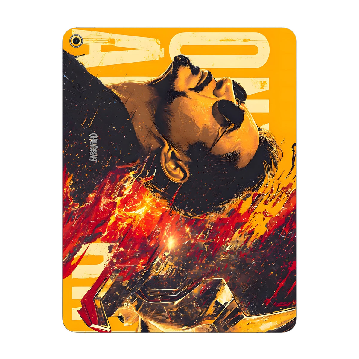 Golden Avenger skin on iPad Air 13-inch M3 2025 by Decalz