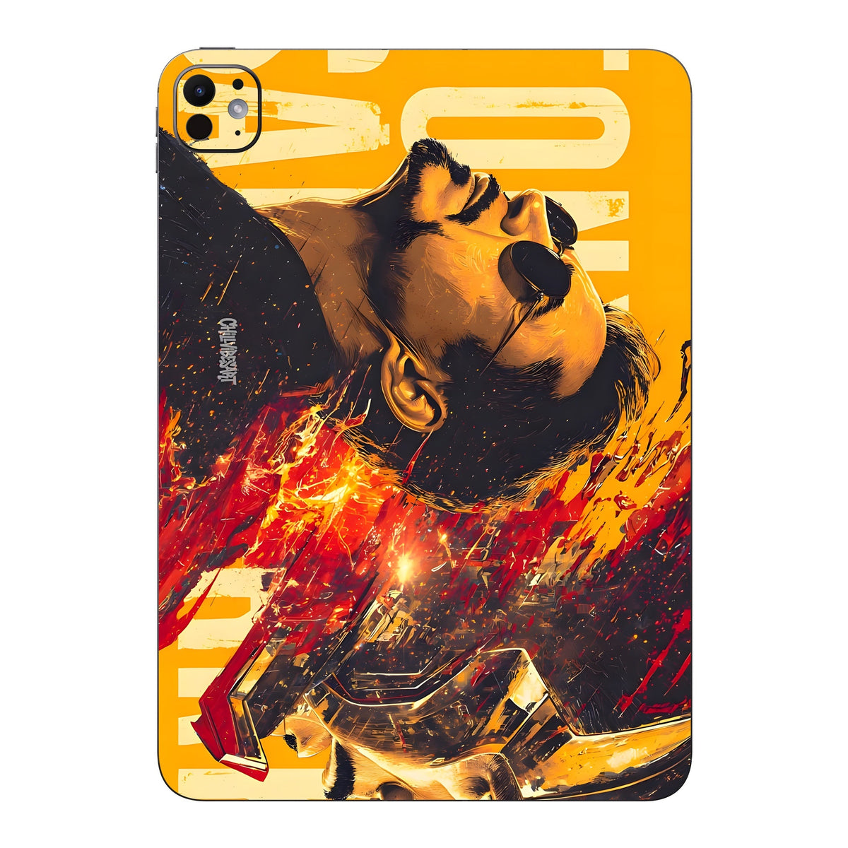 Golden Avenger skin on iPad Pro 11-inch M5 by Decalz