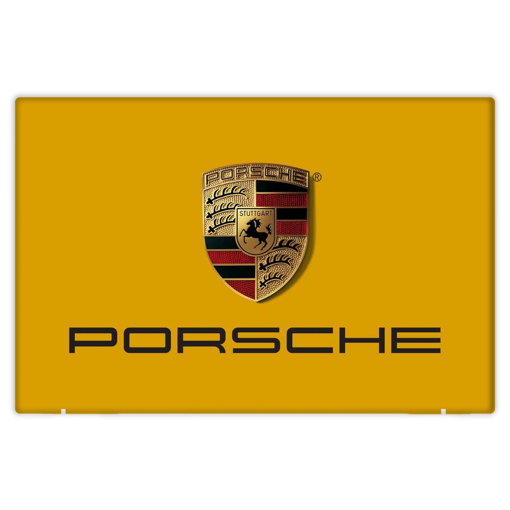 Golden Porsche skin on Hp Elitebook X360 1040 G5 by Decalz