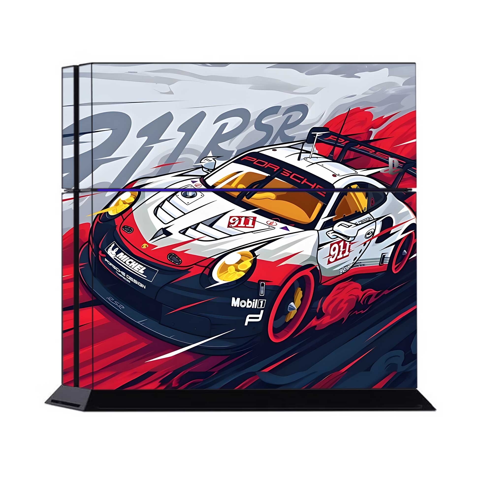 Graphite Racer PlayStation 4 Fat Skins & Wraps