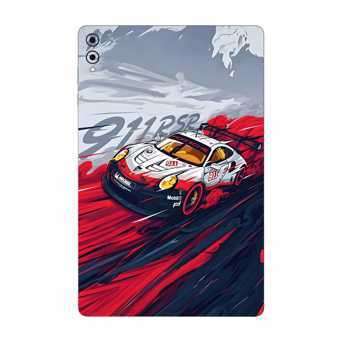 Graphite Racer skin on Samsung Galaxy Tab S11 Ultra by Decalz
