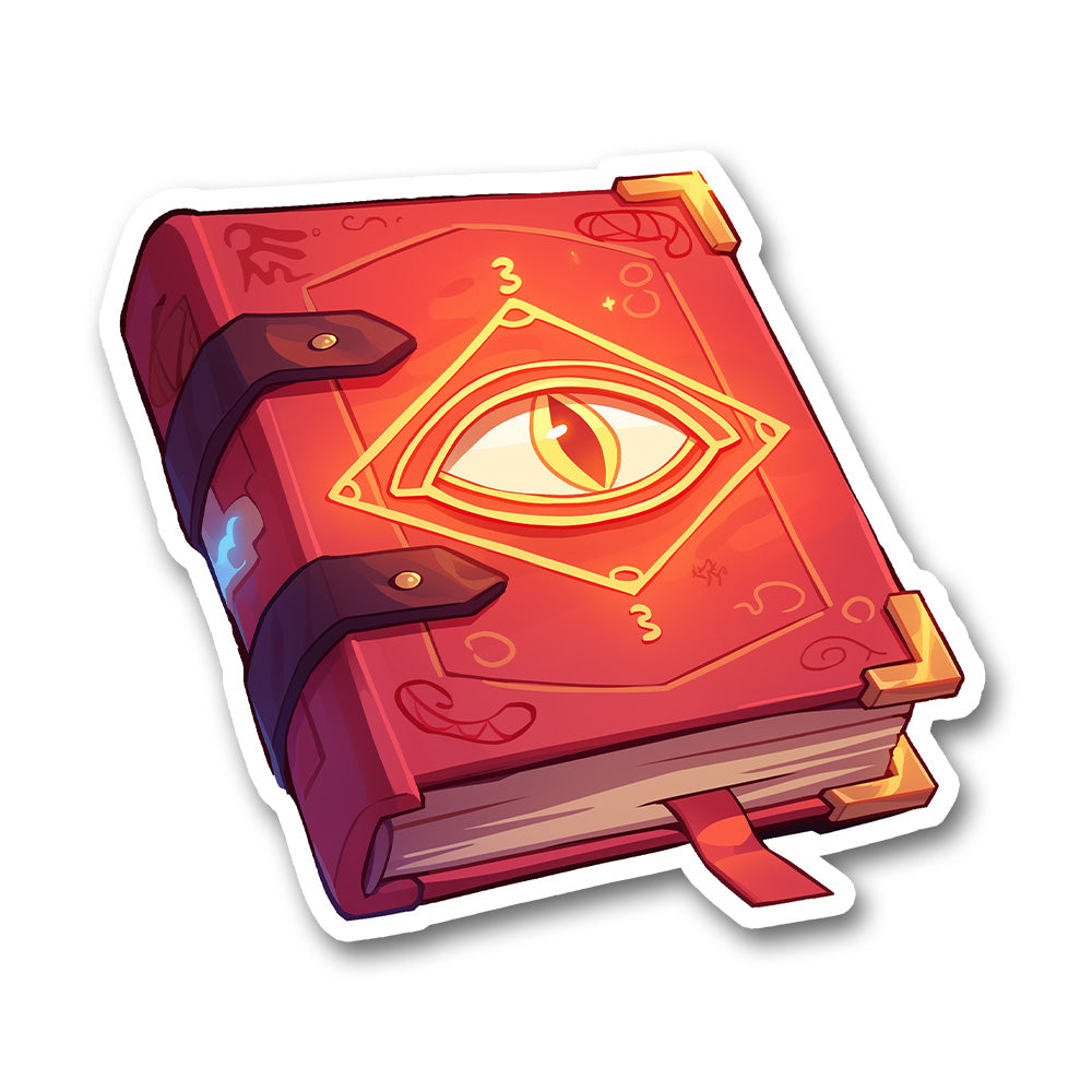 Gravity Falls Magic Book Eye Sticker