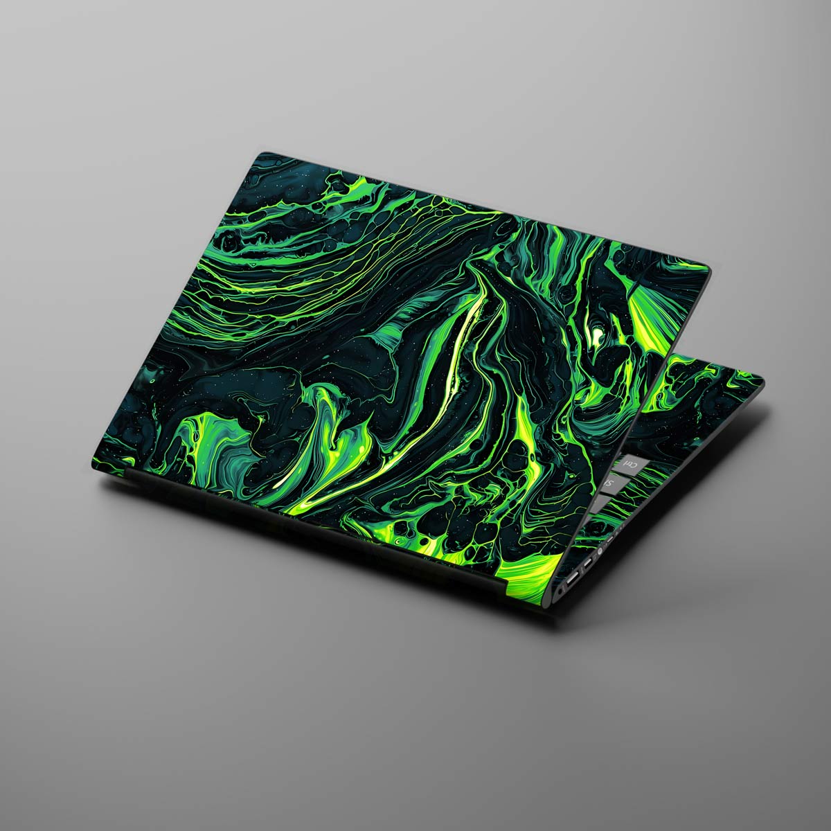 Green Blaze - Laptop Skins