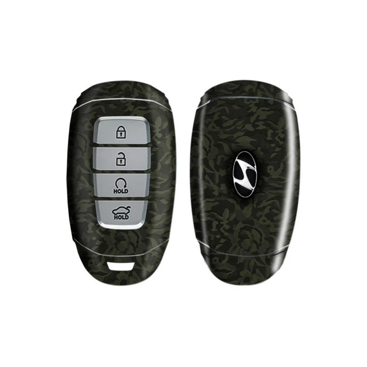 Green Camo - Car Key Skins