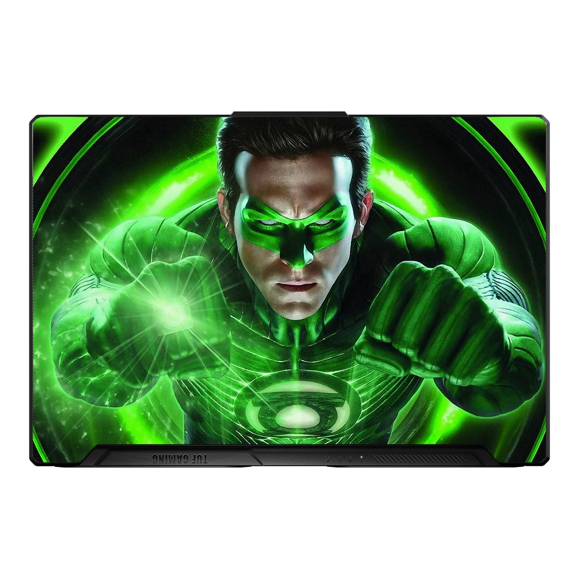 Green Lantern Black Action Pose by Decalz