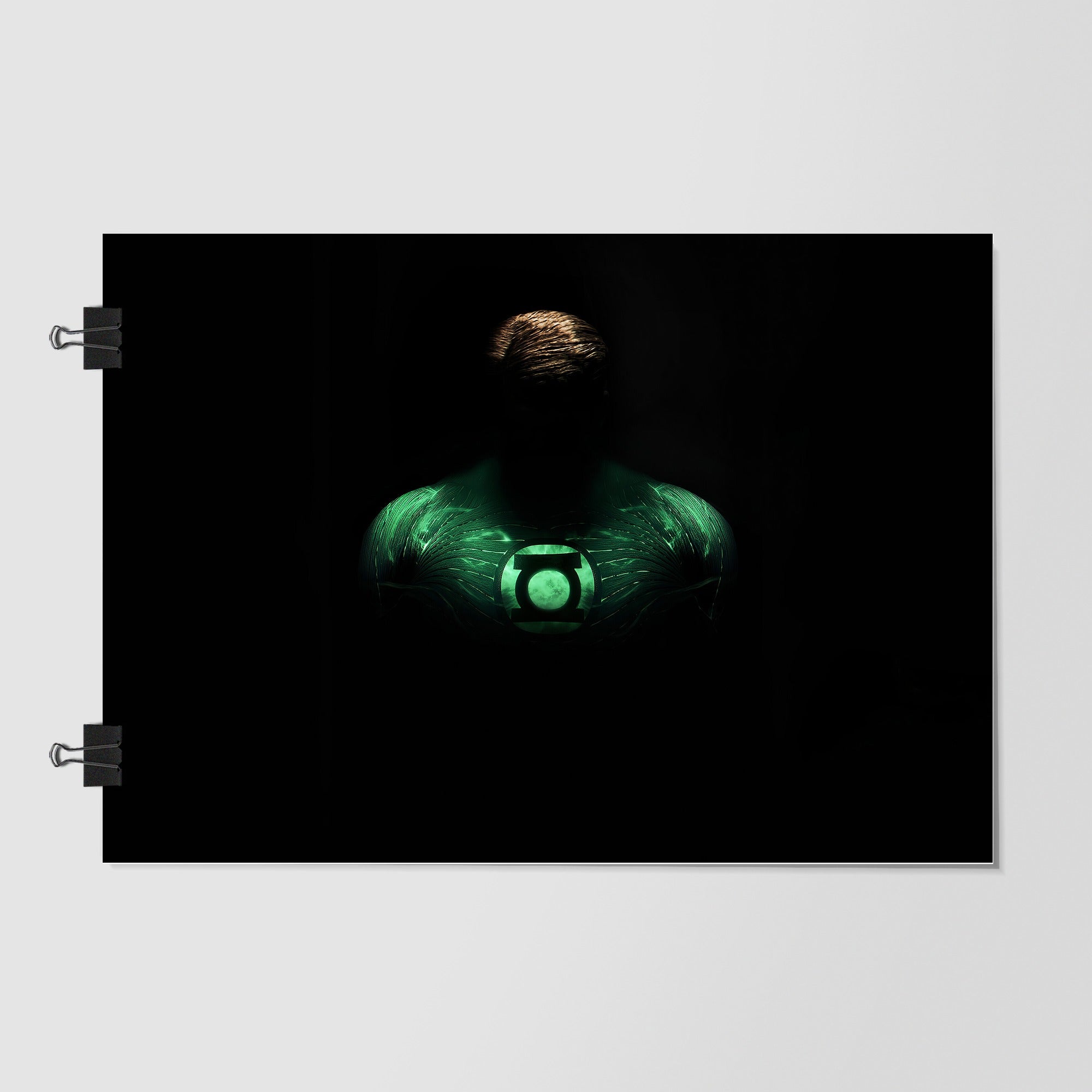 Green Lantern Black Cinematic Shot by Decalz