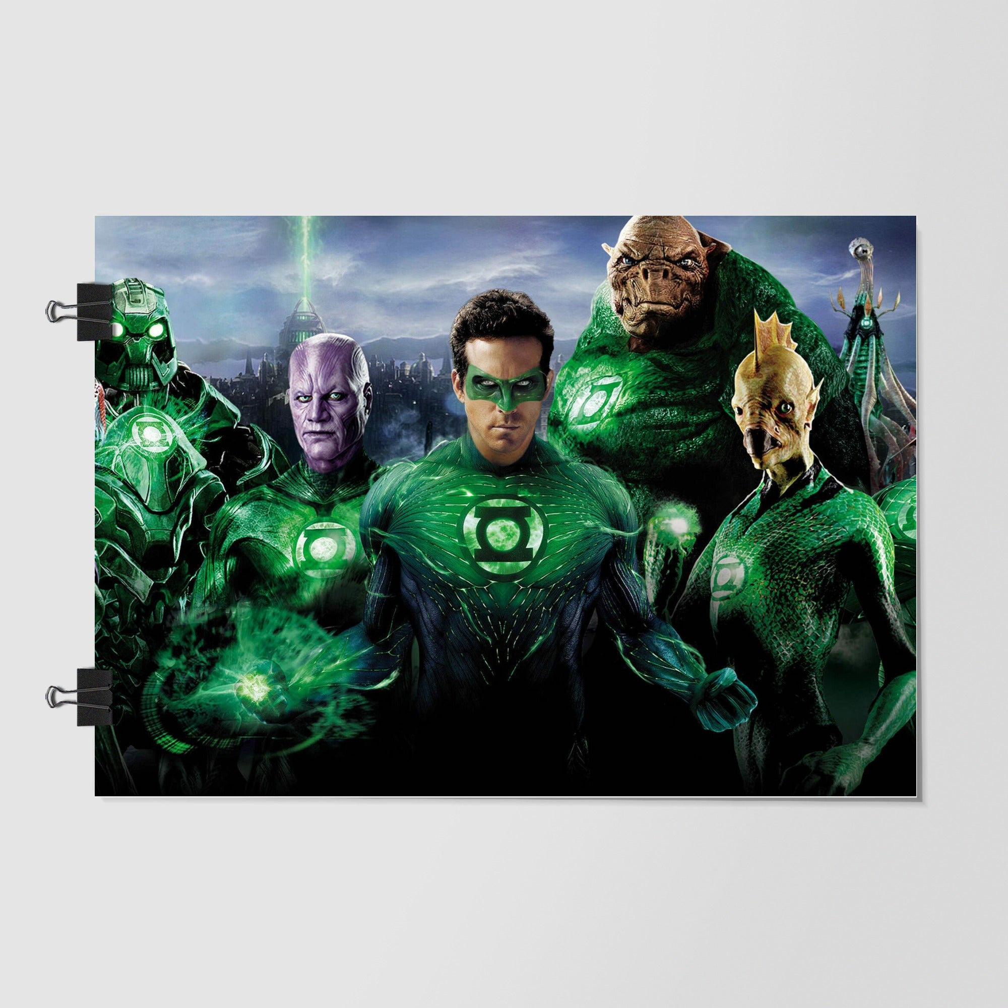 Green Lantern Black Dynamic Angle by Decalz