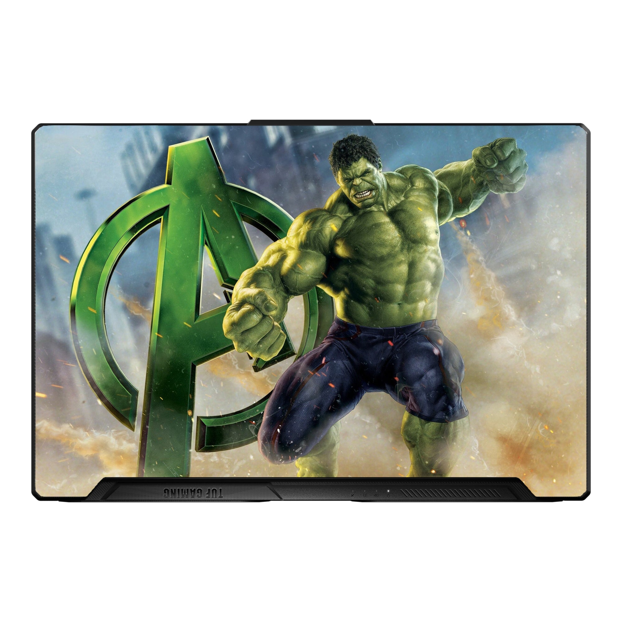 Green Titan Gray Poster by Decalz