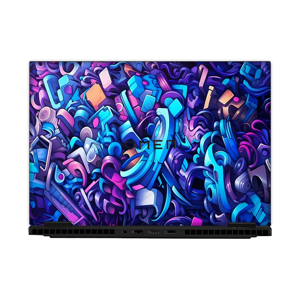 Graffiti B2 skin on Hp Omen Gaming 16-AM0241TX by Decalz