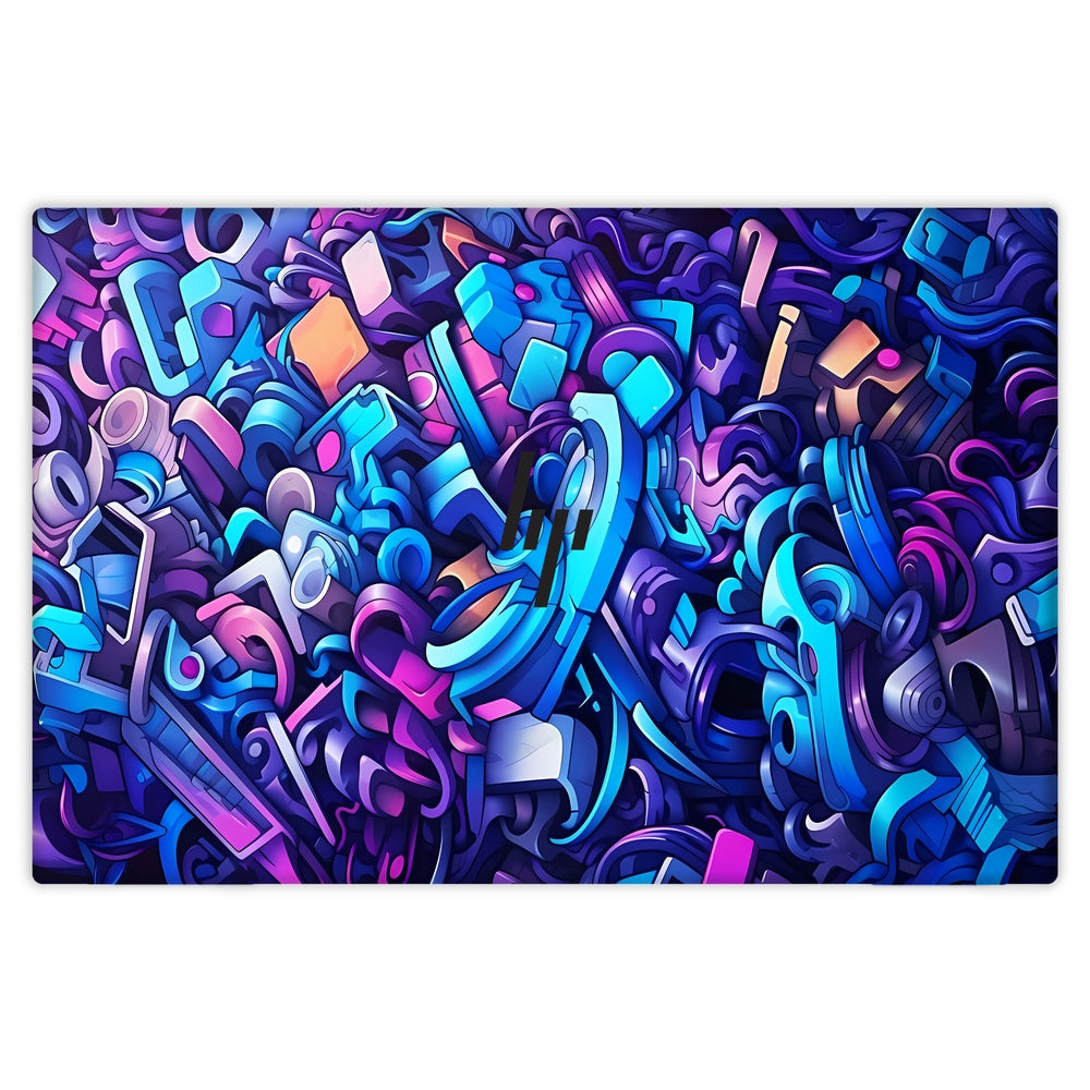 Graffiti B2 skin on Hp Elitebook 840 G7 by Decalz