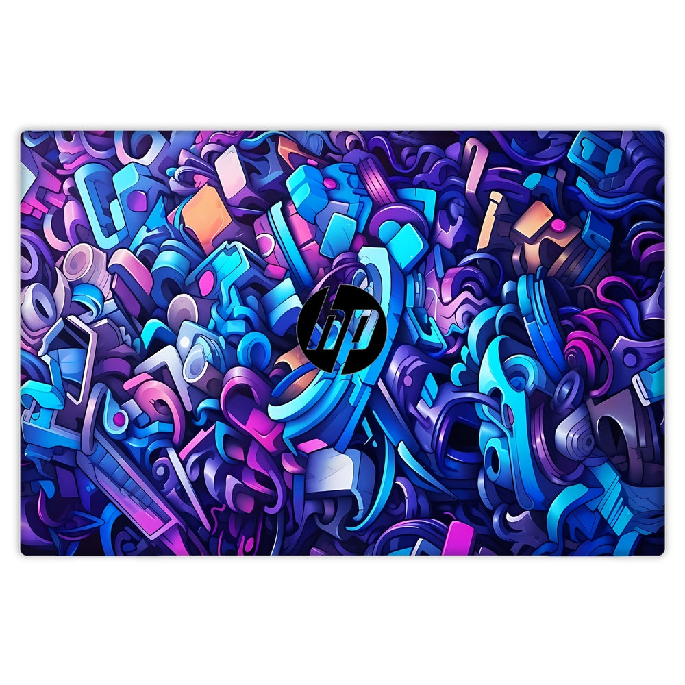 Graffiti B2 skin on Hp Pavilion 14 DV0042UR by Decalz