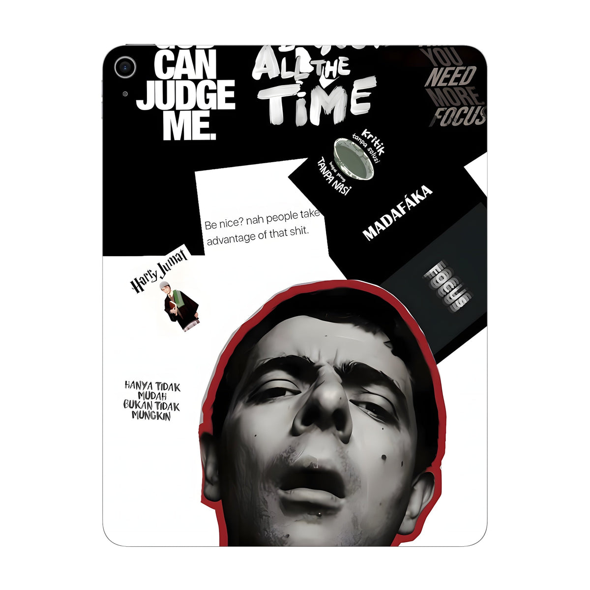 Grumpy Legend skin on iPad Air 13-inch M3 2025 by Decalz