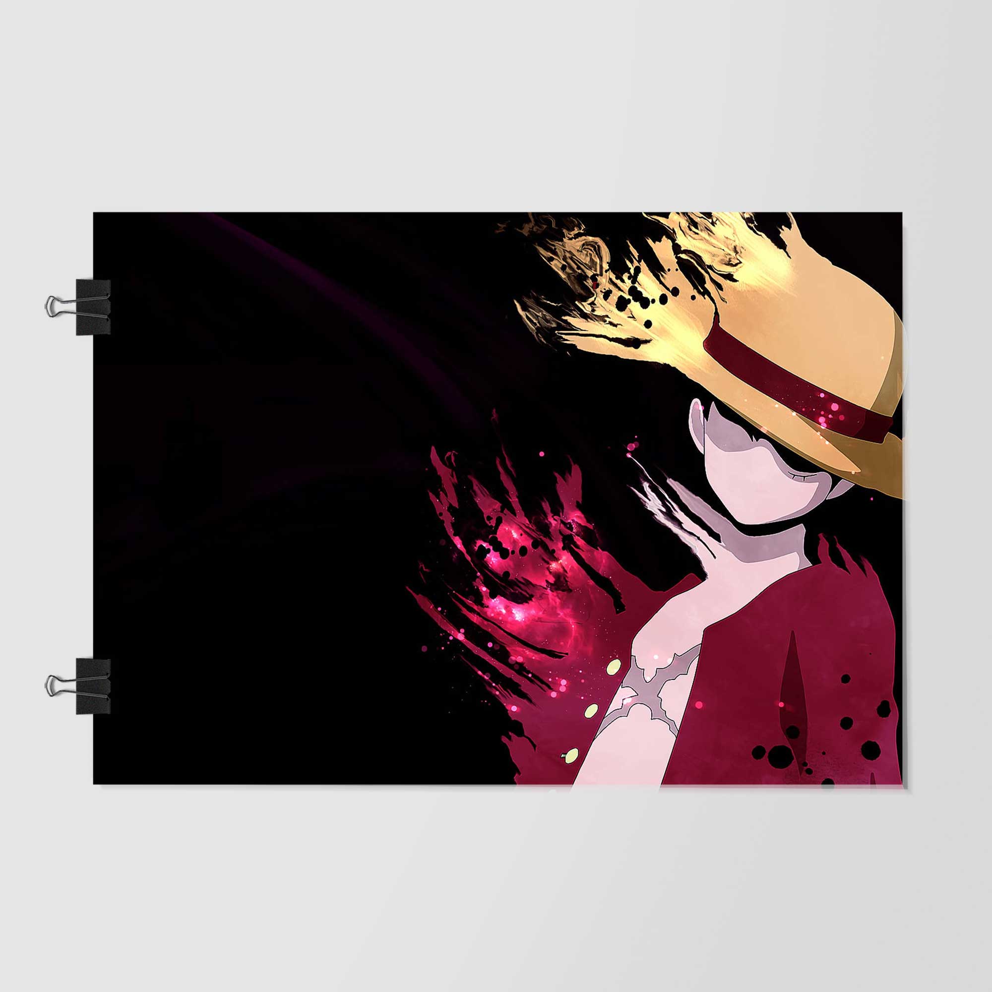 Haki and Flame Poster