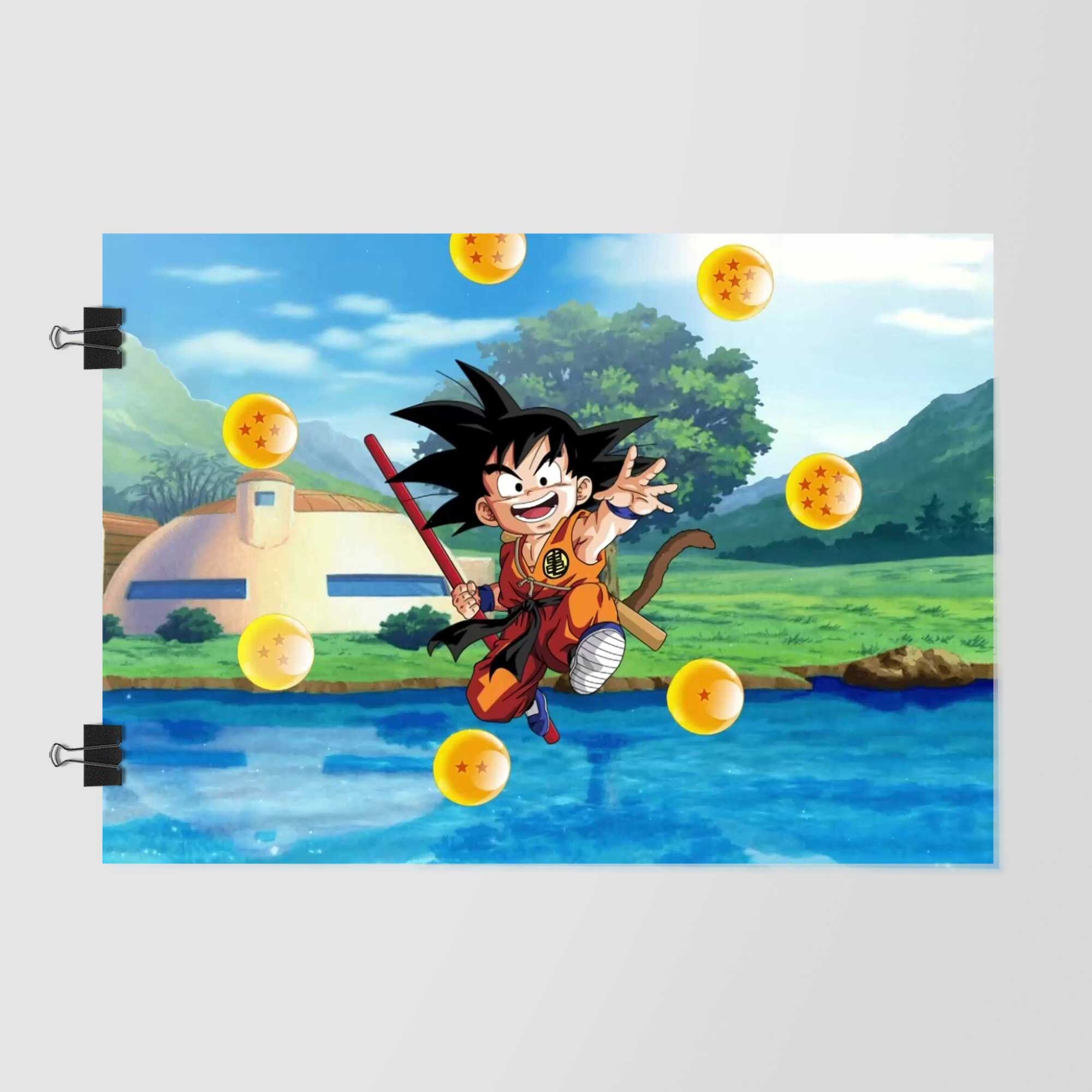 Happy Adventure Goku Poster