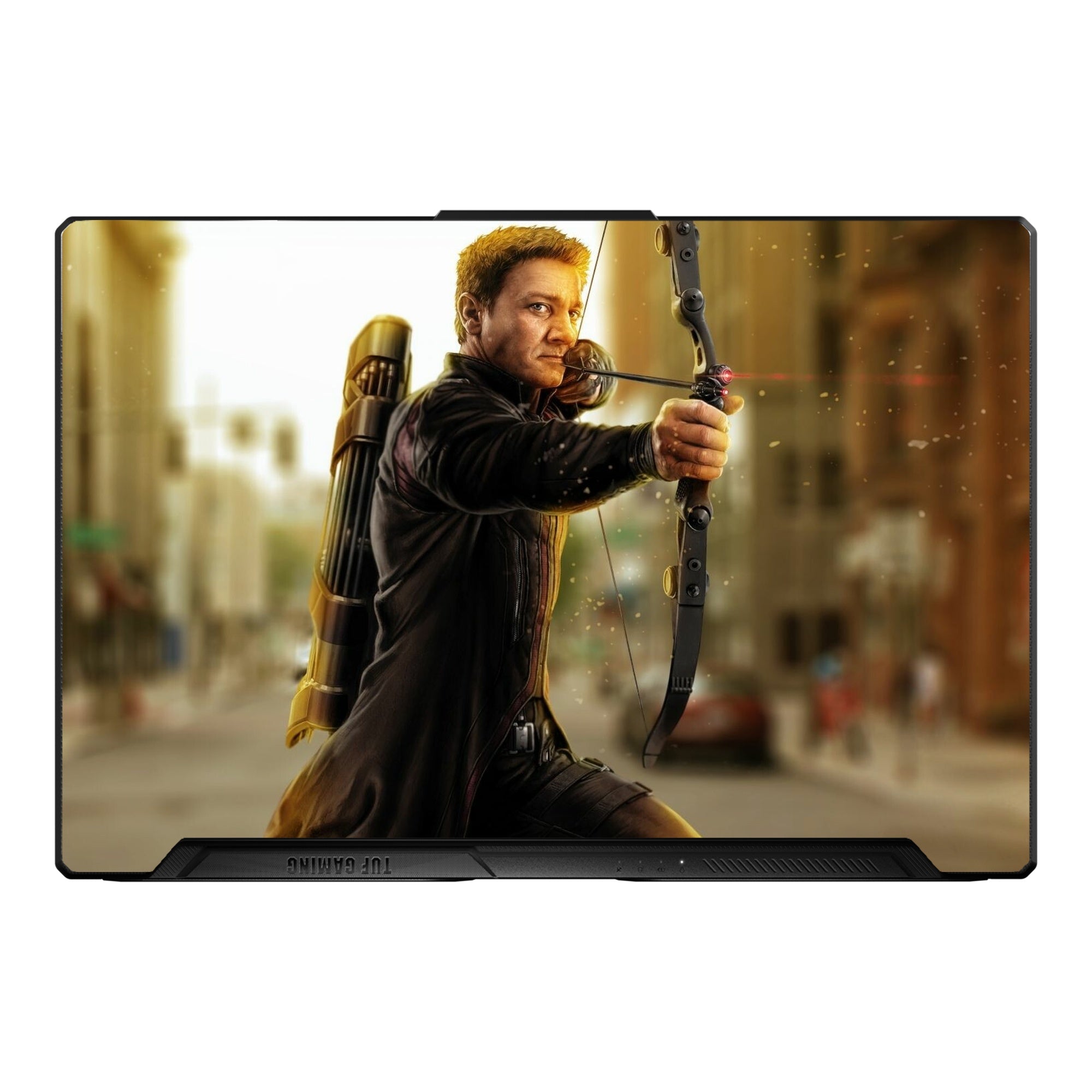 Hawkeye Gray Poster Dramatic Lighting by Decalz