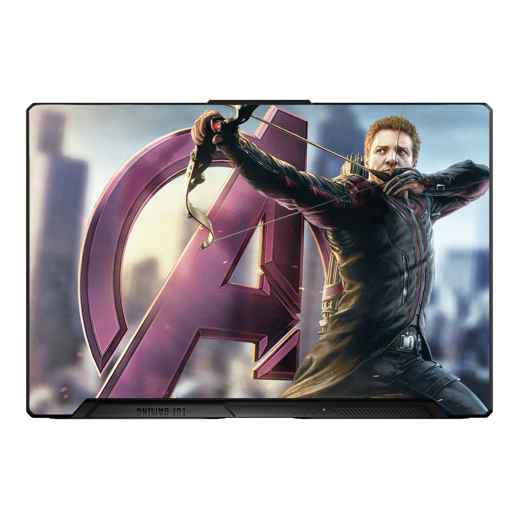 Hawkeye White Poster by Decalz