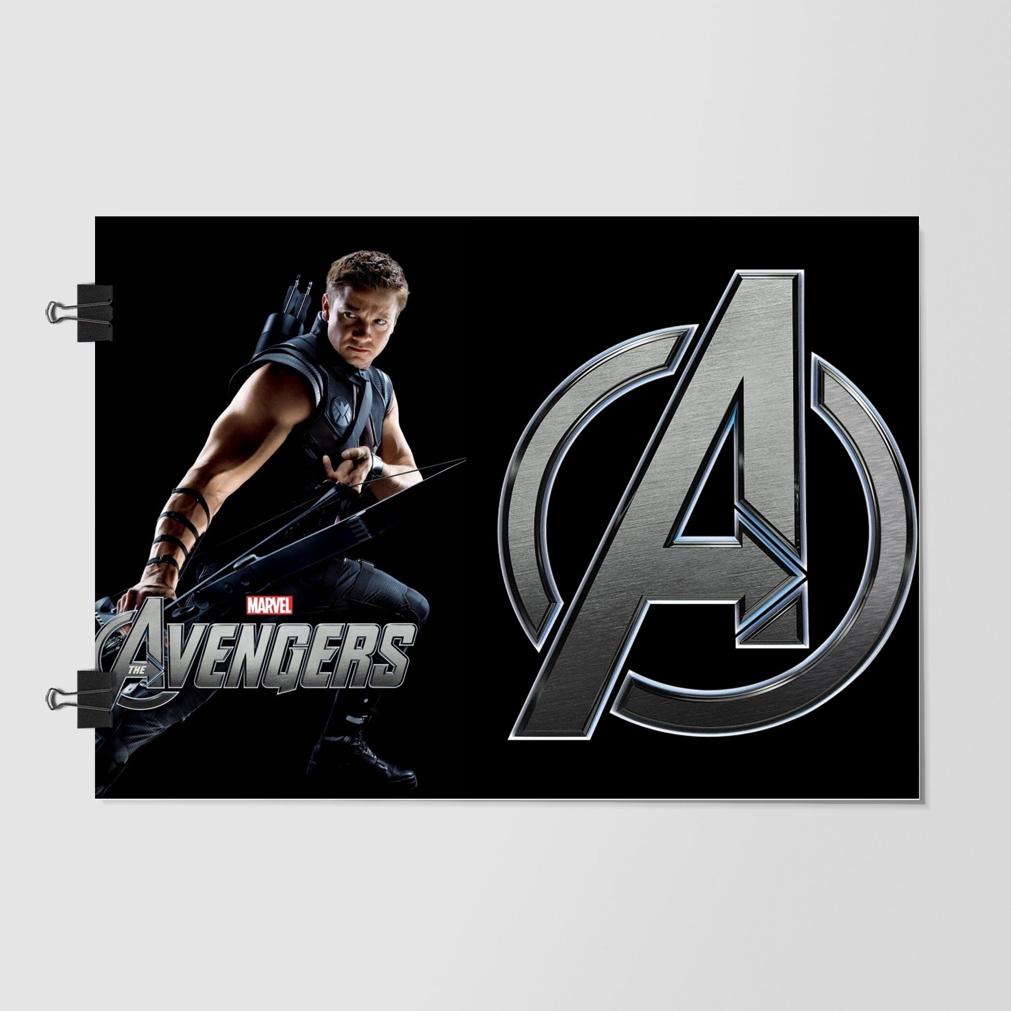 Hawkeye Black Cinematic Shot by Decalz
