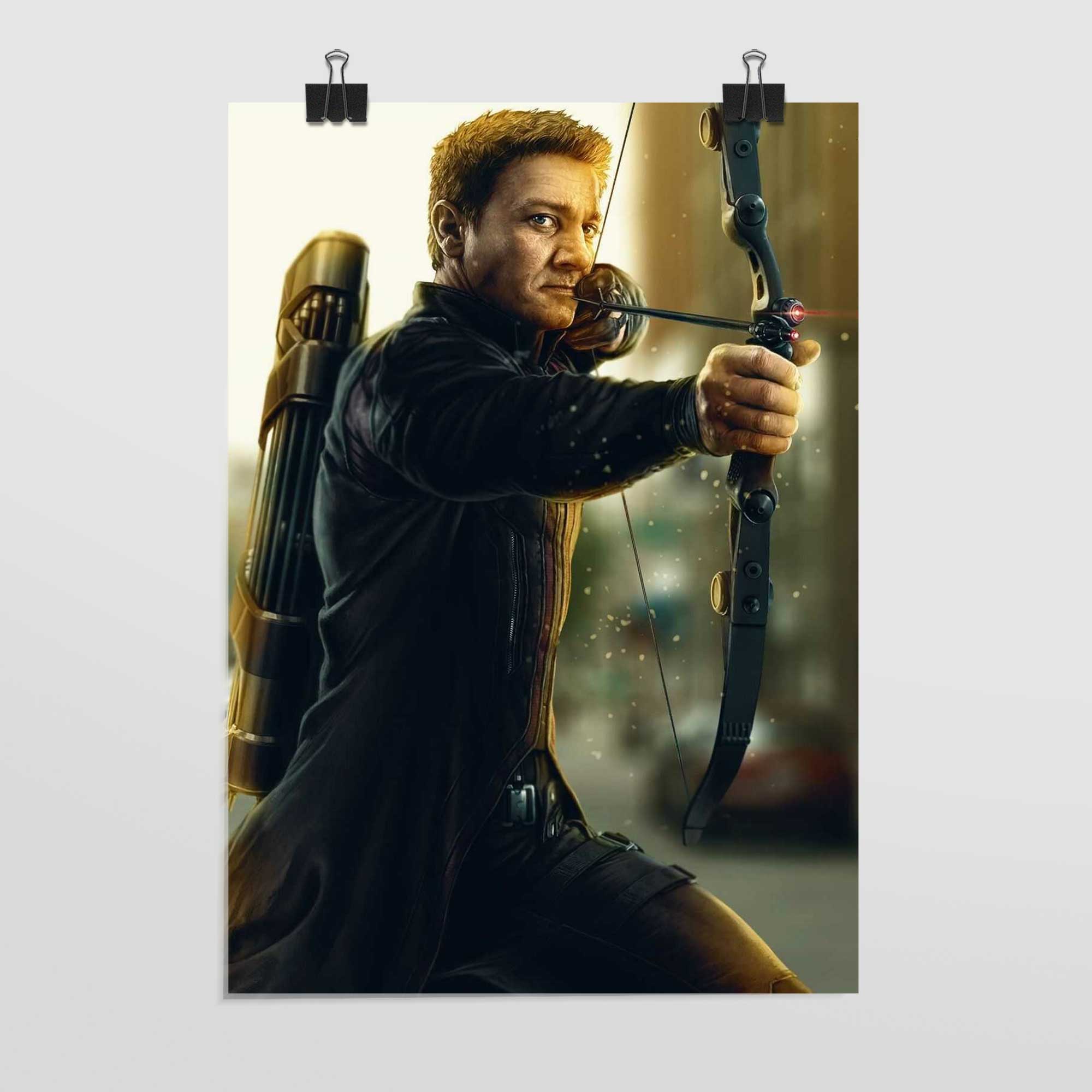Hawkeye's Precision Poster