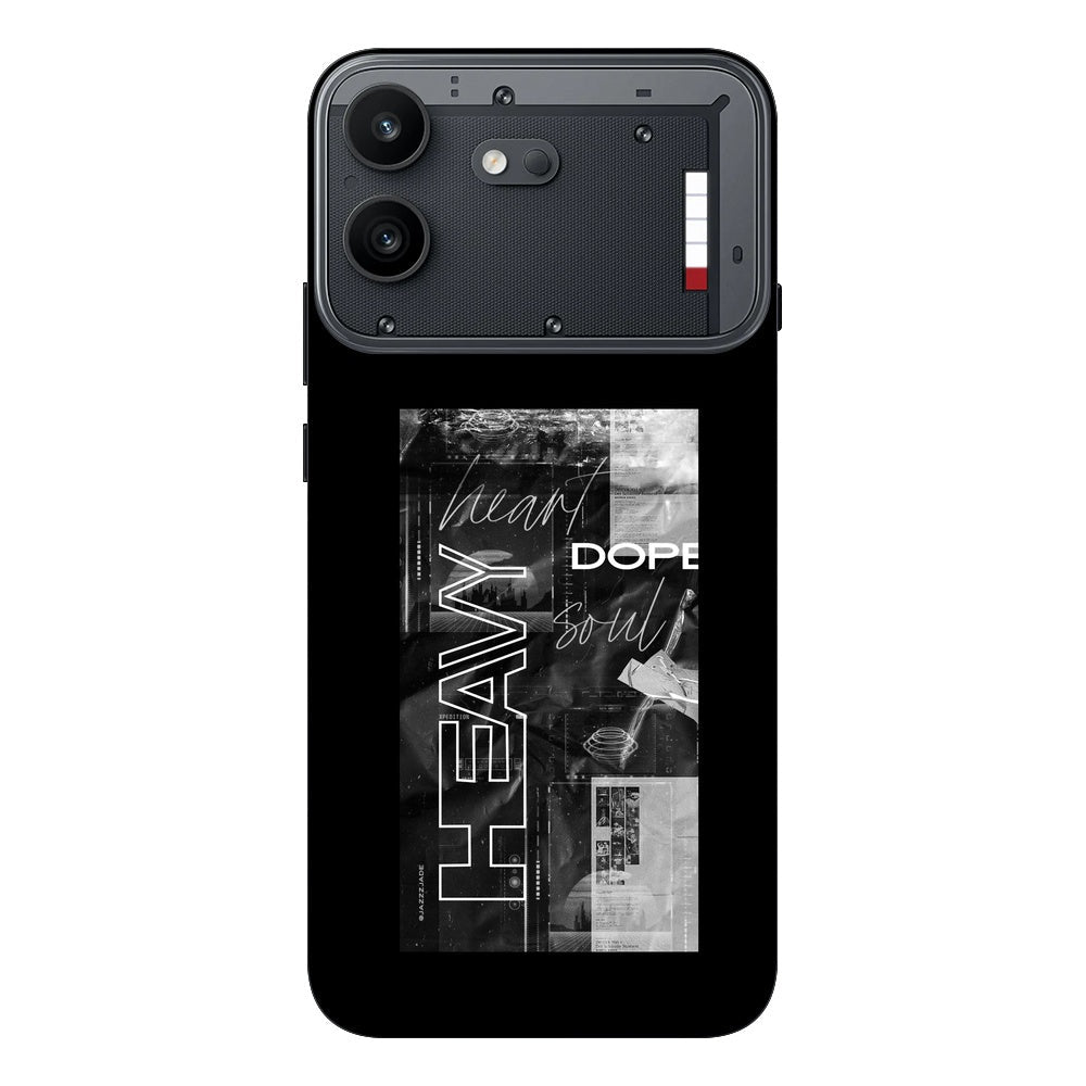 Heavy skin on Nothing Phone 4B by Decalz