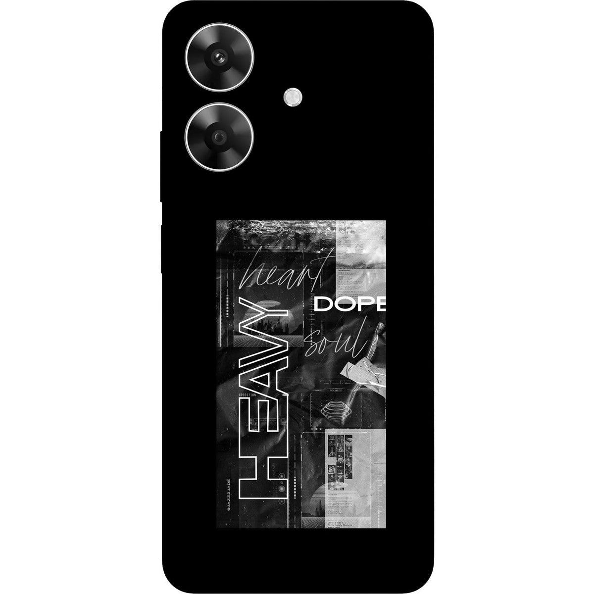 Heavy skin on Realme Narzo N61 by Decalz