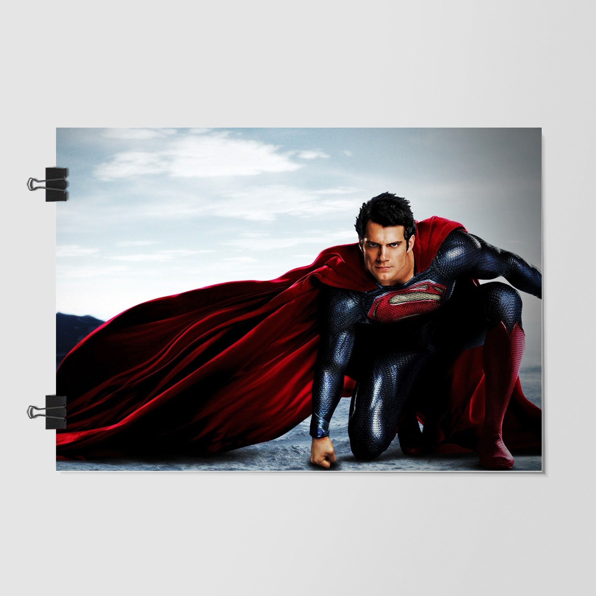 Henry Cavill As Superman Black by Decalz