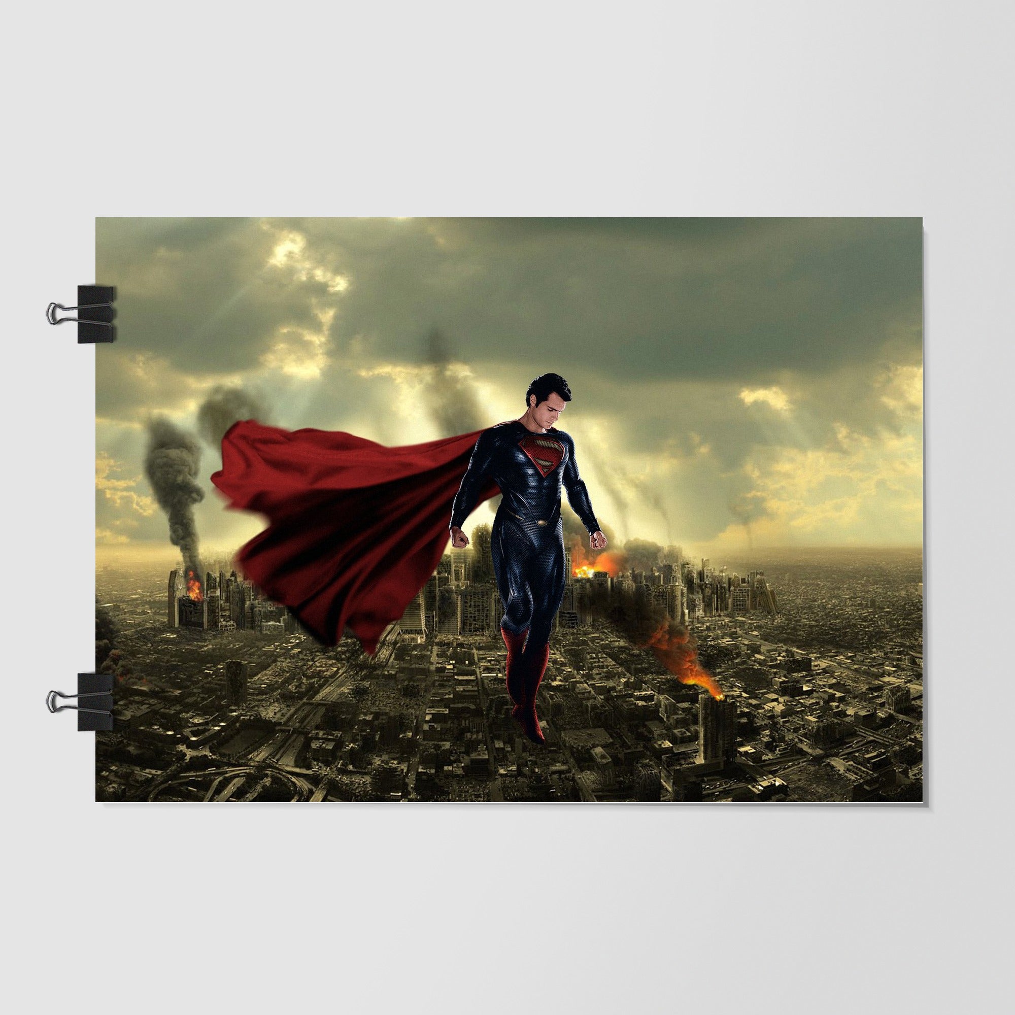 Henry Cavill As Superman Brown by Decalz