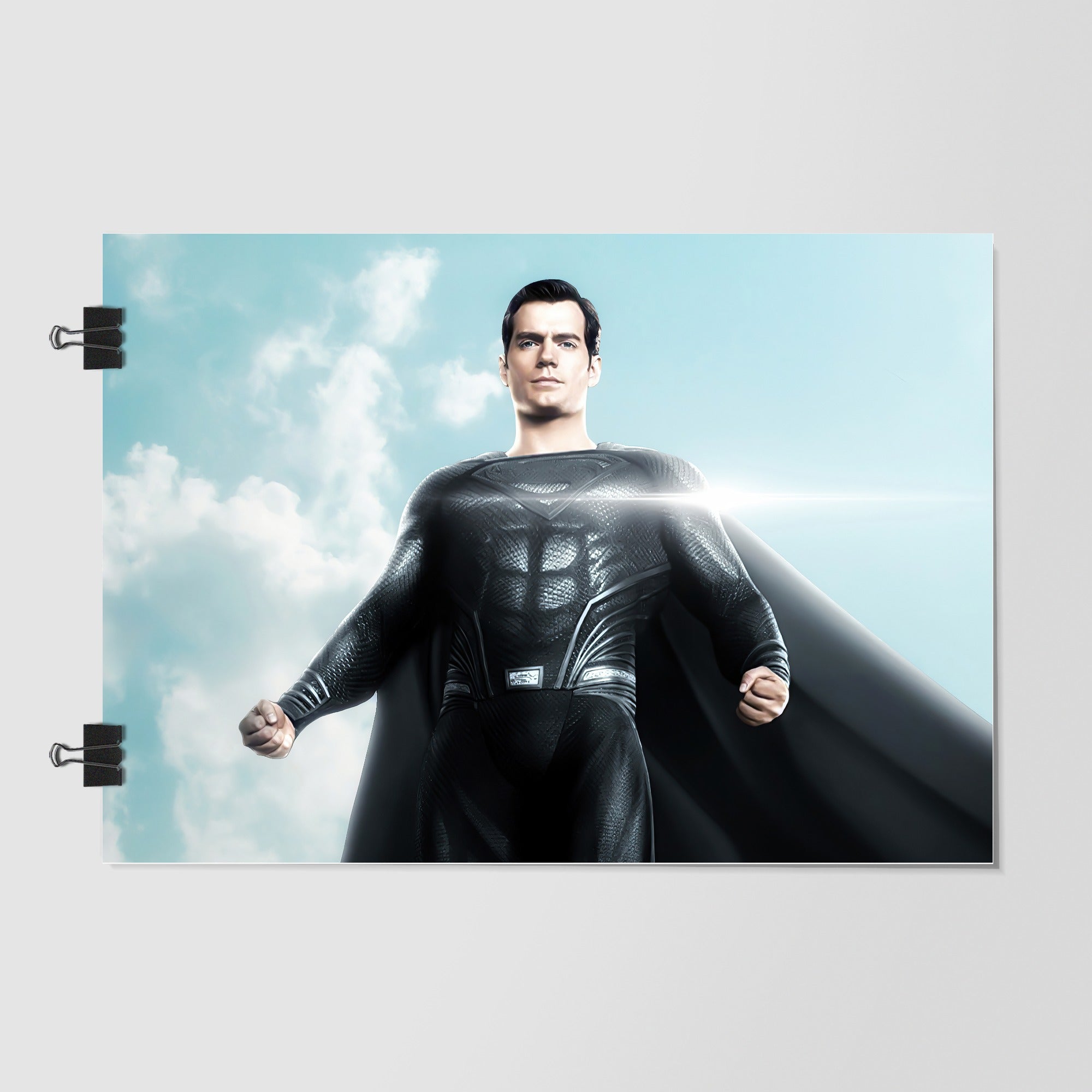 Henry Cavill As Superman White Studio Shot by Decalz